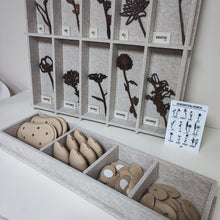 Afbeelding in Gallery-weergave laden, Display PET-vilt groot + klein | Complete Set | Wholesale | Geboortebloemen Joeff
