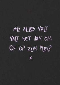 Quote Als alles valt | Joeff