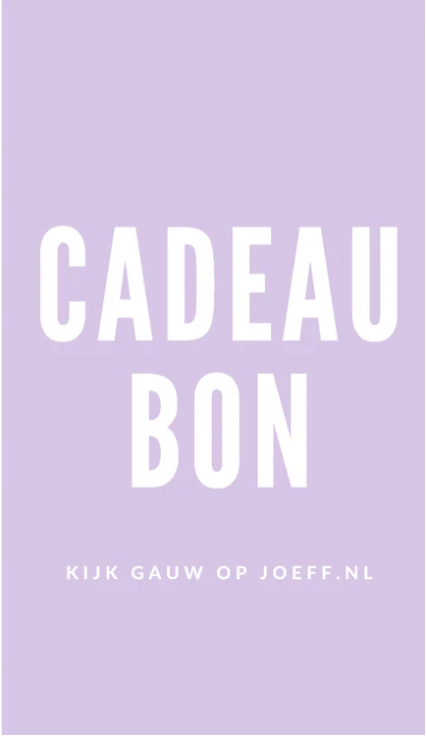 Vale de regalo Joeff