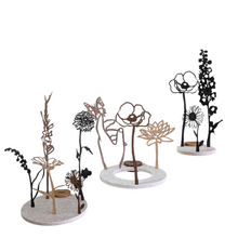 Afbeelding in Gallery-weergave laden, Houder meerdere bloemen groot voor aan de muur | Levensbloemen | Joeff
