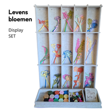 Cargar imagen en el visor de la galería, Expositor de fieltro PET grande y pequeño | Conjunto completo | Venta al por mayor | Flores de nacimiento Joeff

