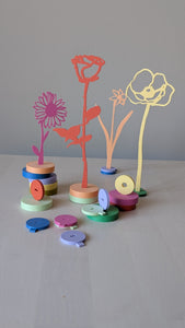 NIEUW - Levensbloemen - KLEUR (bloem+houder) | Joeff