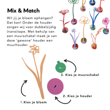Afbeelding in Gallery-weergave laden, NIEUW - Levensbloemen - KLEUR (bloem+houder) | Joeff
