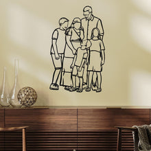 Afbeelding in Gallery-weergave laden, Houten lijntekening
