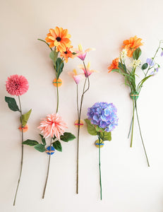 Enlace de flores artificiales - MUUSS