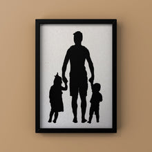 Afbeelding in Gallery-weergave laden, Silhouette | Gepersonaliseerd portret
