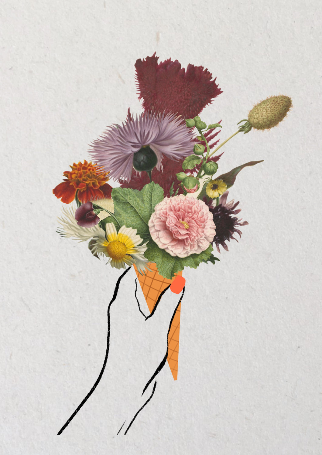 Bloemenijsje | Kaarten Joeff