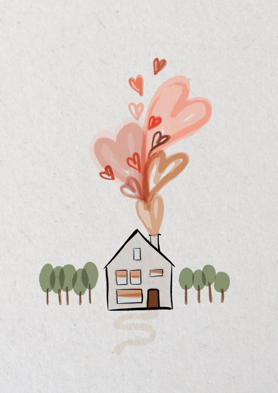Huisje vol liefde | Te bestellen in 4 formaten
