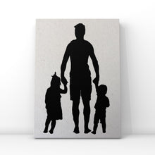 Afbeelding in Gallery-weergave laden, Silhouette | Gepersonaliseerd portret
