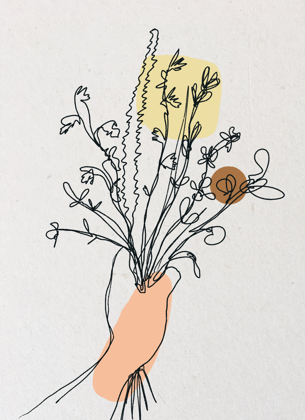 Alsjeblieft, een bloemetje | Kaarten Joeff